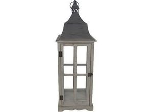 4250486150300 - Deko Laterne Holz 92 x 325 cm grau