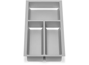 4250496633183 - So-tech - orga-box® vi Besteckeinsatz 300 mm für Nobilia ab 2013 Pronorm und Brigitte Küchen - Light grey