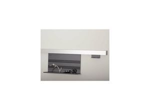 4250496643854 - So-tech - Kesseböhmer Linero MosaiQ Starterset Profilleiste 1500 mm + Universalablage + 2er Hakenleiste Graphitschwarz exklusiv von sotech