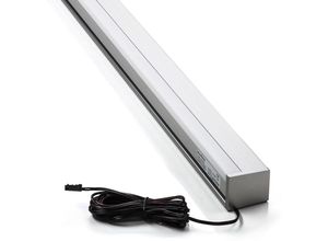 4250496675008 - So-tech - led Küchenreling Groove Aufhängeschiene 600 mm für Linero 2000 & MosaiQ Nischensysteme mit Kabelausgang rechts