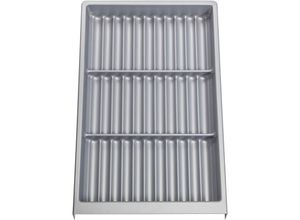 4250496693293 - Gewürzgläsereinsatz SEPARADO Individual silbergrau genarbt (300 x 474 x 51 mm) Schubladeneinsatz ab 40cm Schrankbreite für Gewürzdosen Gläser von 4250496693293 - Gewürzgläsereinsatz SEPARADO Individual silbergrau genarbt (300 x 474 x 51 mm) Schubladeneinsatz ab 40cm Schrankbreite für Gewürzdosen Gläser von