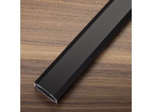 4250496697772 - Design Kabelkanal Alu 1100 x 50 x 20 mm schwarz eloxiert - Oberfläche Schwarz eloxiert