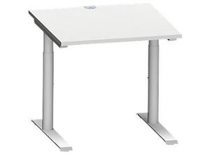 4250510875544 - Genius Schreibtisch MODENA FLEX 800 x 800 mm lichtgrau