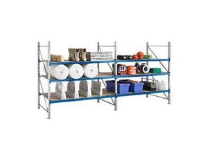 4250510911327 - Regalsystem WR 600 Grundfeld Traverse verzinkt mit 4 Ebenen 3000 x 1800 x 1050 mm