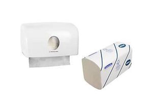 4250510937440 - KLEENEX® ULTRA 1 VE Handtücher + GRATIS Handtuchspender AQUARIUS