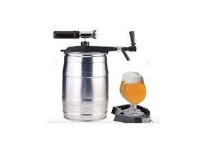 4250517504577 - Profi Tap mit CO2 Automatik für 5 Liter Partyfass Bierfass Zapfanlage