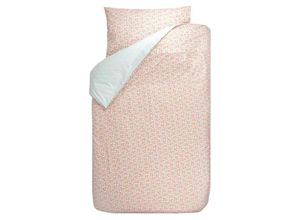 4250517518499 - Bink Bedding - Bink Kinderbettwäsche Bibi Streublümchen rosa rot türkis 100 x 135 - Farbe rosa rot