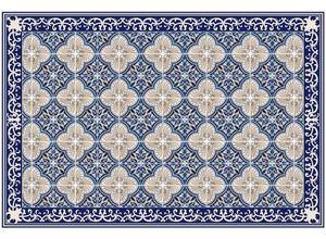 4250522215925 - MYSPOTTI Vinylteppich Buddy Luis Teppiche statisch haftend Gr B L 136 cm x 203 cm 05 mm 1 St bunt Esszimmerteppiche