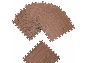 4250525369120 - Monzana 8x Bodenschutzmatte 62 x 62 cm Rutschfest Boden Wasserfest Fitness Schutzmatte Unterlegmatte Puzzlematte Erweiterbar Laminatoptik beige 4250525369120 - Monzana 8x Bodenschutzmatte 62 x 62 cm Rutschfest Boden Wasserfest Fitness Schutzmatte Unterlegmatte Puzzlematte Erweiterbar Laminatoptik beige