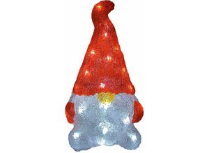 4250525370522 - Monzana - led Acryl Figur Weihnachten Außen Innen Schneemann Santa Eisbär Pinguin Teddy Hirsch Wichtel Stern Weihnachtsmann Weihnachtsdekoration