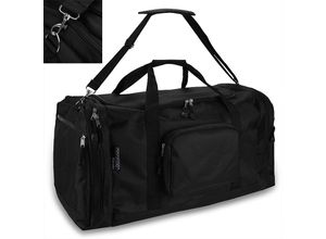 4250525381115 - Deuba Tasche für Reise Sport und Alltag schwarz