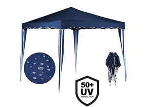 4250525383690 - Deuba Faltpavillon Capri 3 x 3 m Blau 4250525383690 - Deuba Faltpavillon Capri 3 x 3 m Blau