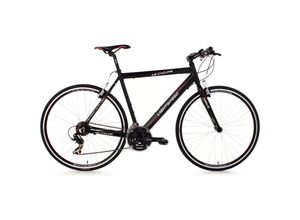 4250547511750 - KS Cycling Fitnessrad 21 Gänge Fitness-Bike Lightspeed (Black) 28 Zoll