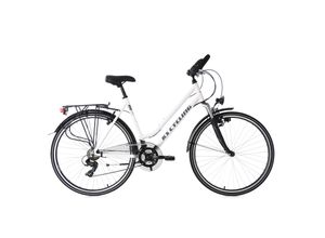 4250547526327 - KS Cycling 28 Zoll Trekkingrad Damenfahrrad Metropolis 21 Gänge Multipositionslenker