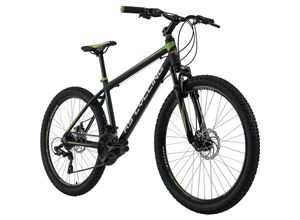 4250547530256 - KS Cycling Mountainbike Hardtail 26 Xceed schwarz-grün RH 46 cm