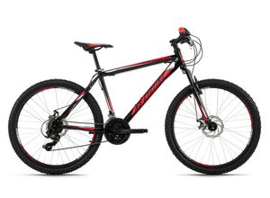 4250547531765 - KS Cycling Mountainbike Hardtail 26 Sharp schwarz-rot RH 46 cm