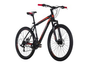 4250547532922 - KS Cycling Mountainbike Hardtail 26 Catappa schwarz-rot RH 50 cm