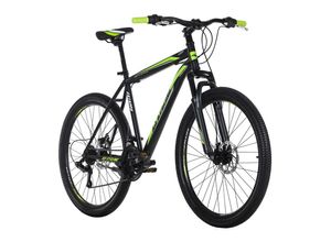 4250547532977 - KS Cycling Mountainbike Hardtail 26 Catappa schwarz-grün RH 46 cm