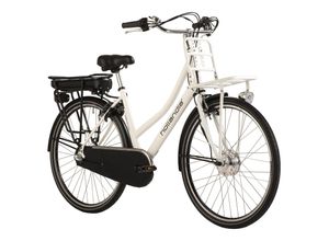 4250547533165 - Hollandia E-Citybike Damen Carry on 28 E-Bike weiß 250 Watt Li-Ion 36V 13 Ah 3 Gänge