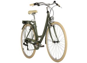 4250547533776 - DaCapo Damenfahrrad 28 Toscana grün Oregano 6 Gänge RH 48 cm