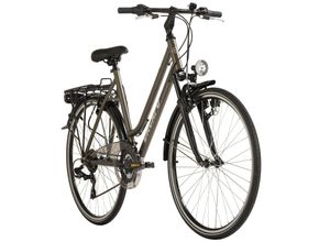 4250547533844 - DaCapo Trekkingrad Damen 28 Metropolis Anthrazit 21 Gänge RH 53 cm