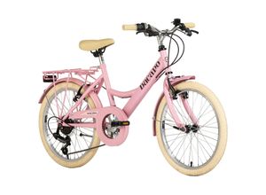 4250547533882 - DaCapo Kinderfahrrad 20 Toscana blau 6 Gänge RH 36 cm