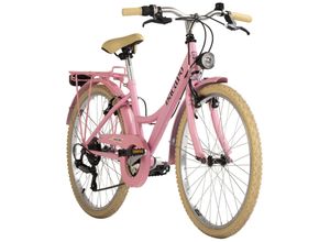 4250547533899 - DaCapo Kinderfahrrad 24 Toscana vintage rosa 6 Gänge RH 41 cm