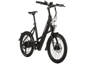 4250547534322 - ADORE E-Citybike 20 Alu Kompaktfahrrad C-200 Compact Bike Heckmotor 45NM   104Ah Schwarz