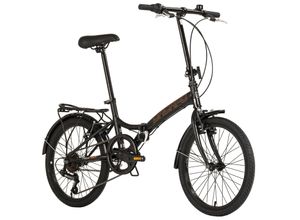 4250547534612 - DaCapo Faltrad 20 Foldtech Klapprad 6 Gänge RH 32 cm