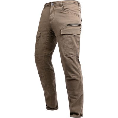 4250553214867 - Stroker Cargo XTM Motorrad Textilhose - Beige - 32 - unisex