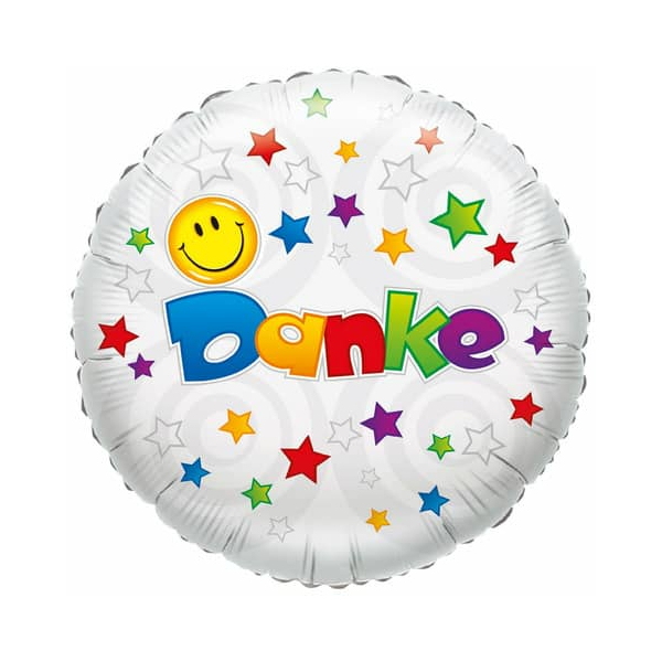 4250554614420 - Folienballon Danke Smile 4250554614420 KARALOON