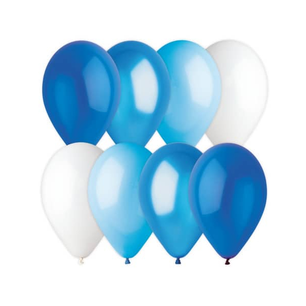 4250554616783 - Luftballon Home-Party-Mix 16ST blau 4250554616783 KARALOON