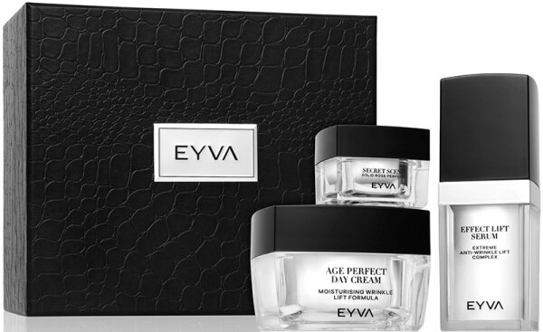 4250556505481 - EYVA Anti-Aging Geschenkset (Age Perfect Day Cream + Effect Lift Serum + Secret Scent ) 4250556505481 - EYVA Anti-Aging Geschenkset (Age Perfect Day Cream + Effect Lift Serum + Secret Scent )