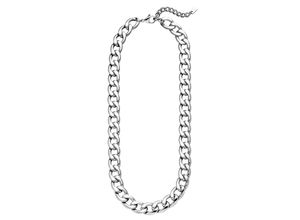 4250564659008 - Collier Los Angeles SW-726 SW-727 Halsketten Gr Edelstahl Länge 50 cm Breite 12 mm silberfarben (edelstahlfarben) Damen Colliers