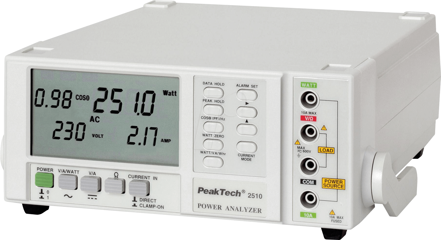 4250569400469 - 2510 - Netzanalysator Leistungsanalysator 1 Phase RS-232