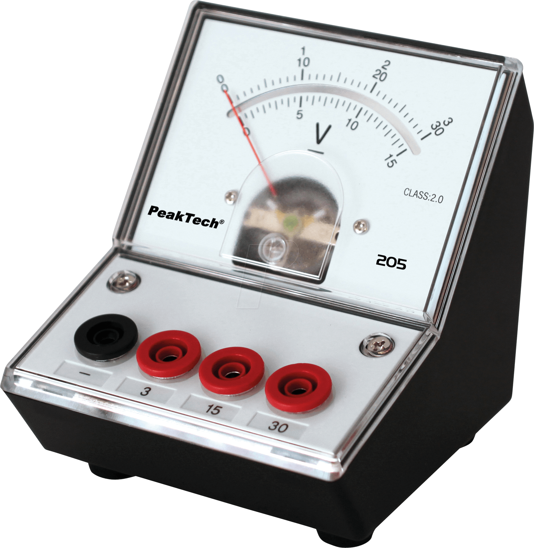 4250569402043 - 205-06 - Voltmeter analog Tischgerät 0 - 3 V   15 - 30 V DC