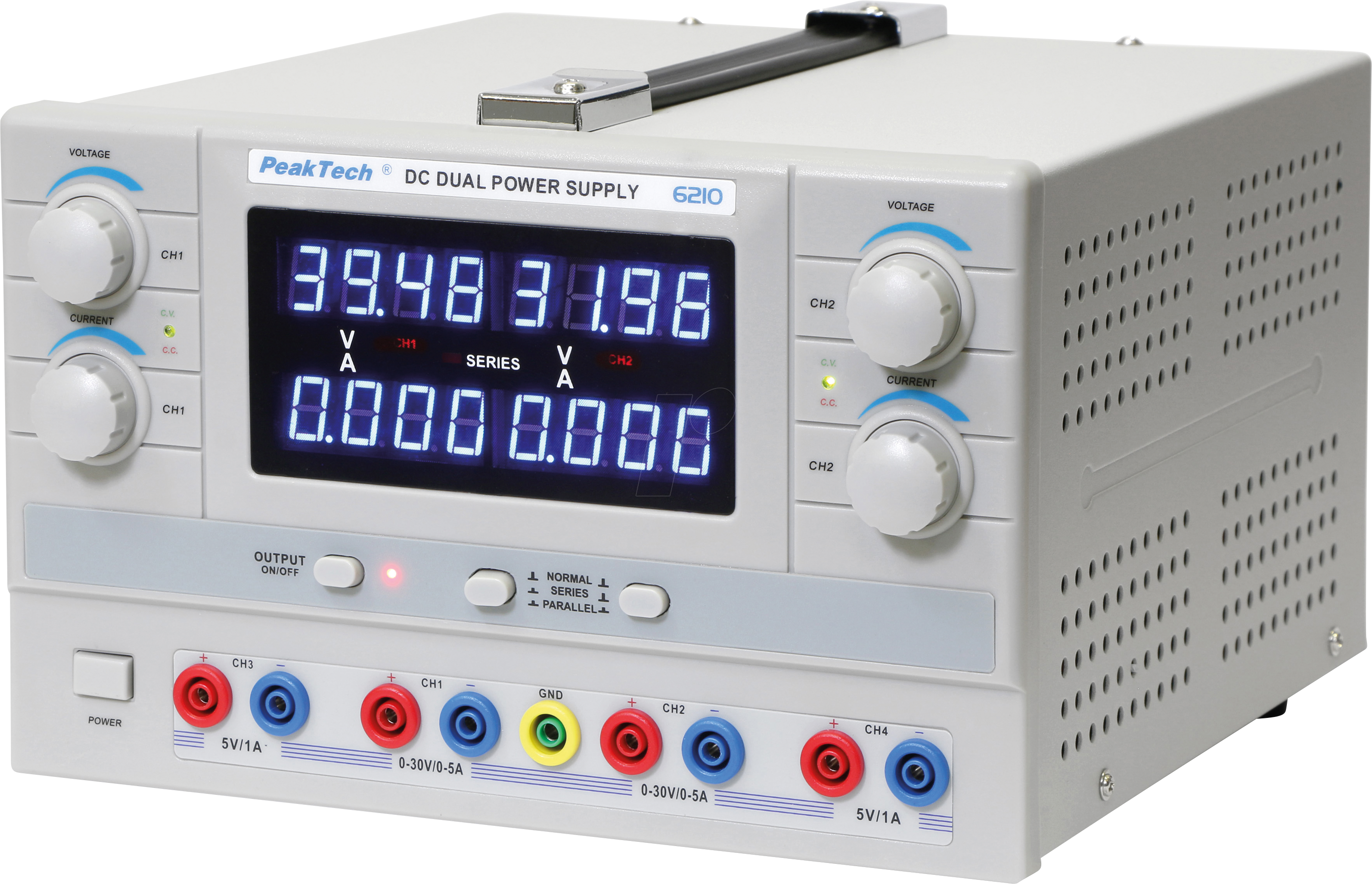 4250569402265 - 6210 - Labornetzgerät 0 - 30 V 0 - 5 A stabilisiert