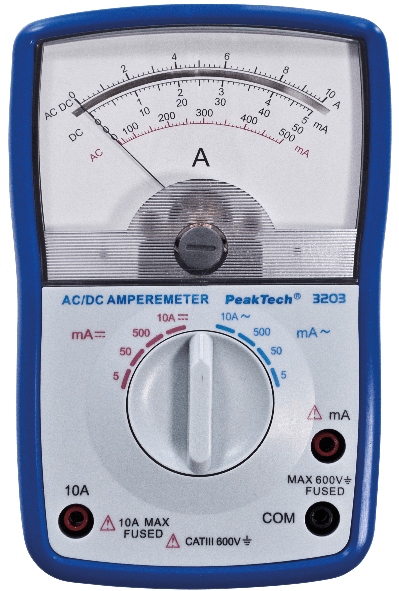 4250569403613 - 3203 - Amperemeter analog 10 A AC DC