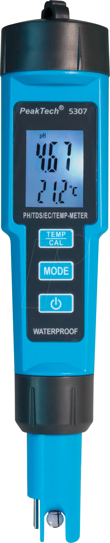 4250569406478 - 5307 - 4 in 1 PH-Meter in Stiftform für PH EC TDS TEMP