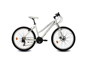 4250585403239 - Bella Mountainbike 26 Zoll Herren Damen 165 - 180 cm Trailbike Fahrrad 21 Gänge Hardtail MTB V-Brakes