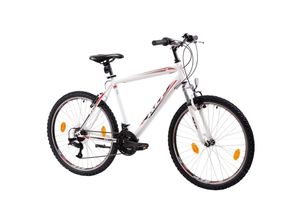 4250585410060 - Chrisson MTB One Mountainbike 26 Zoll Herren Damen 175 - 185 cm Hardtail MTB 21 Gänge Scheibenbremsen Fahrrad