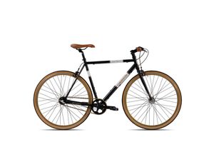 4250585414600 - Chrisson Vintage Road N3 Fitnessbike 28 Zoll 160 - 190 cm Urban Bike 3 Gang Nabenschaltung Fitnessrad Fahrrad retro schwarz 56 cm