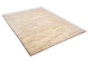 4250617441260 - Wollteppich THEKO Tanger 1 Teppiche Gr B L 150 cm x 150 cm 20 mm 1 St beige (natur grau) Schurwollteppiche echter Berber aus Marokko reine naturbelassene Wolle handgeknüpft