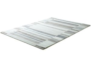 4250617453706 - Teppich THEKO MONTANA LUXURY 973-15 Teppiche Gr B L 200 cm x 300 cm 13 mm 1 St grau Esszimmerteppiche Seidenoptik Obermaterial 100% Viskose