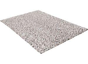 4250617469561 - Wollteppich THEKO Felty 22 Teppiche Gr B L 70 cm x 140 cm 22 mm 1 St beige (natur) Esszimmerteppiche Filzkugel-Teppich reine Wolle handgefertigt