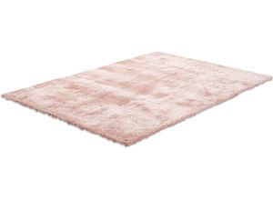 4250617474619 - Hochflor-Teppich TOM TAILOR HOME Soft Teppiche Gr B L 85 cm x 155 cm 35 mm 1 St braun (hellbraun) Esszimmerteppiche handgetuftet Uni-Farben super weich und flauschig