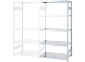 4250623798617 - Steckregal ORDO Industry Anbauregal modular 5 Fachböden Fachlast 140 kg Feldlast 1000 kg B 1010 x T 535 x H 2500 mm Stahl verzinkt