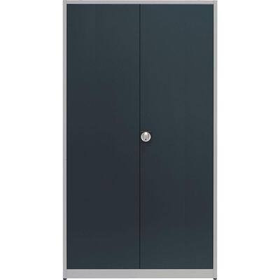 4250633343319 - mauser Universalschrank extrahoch HxBxT 2200 x 1200 x 420 mm weißaluminium   anthrazitgrau