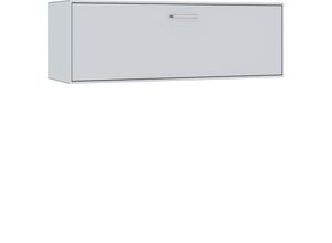 4250633392713 - mauser Einzelbox hängend 1 Barfachklappe Breite 1155 mm weißaluminium 4250633392713 - mauser Einzelbox hängend 1 Barfachklappe Breite 1155 mm weißaluminium