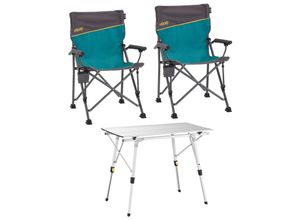 4250635607365 - UQUIP Campingmöbel Set Bloody Camping Garnitur 1x Campingtisch 2x Campingstuhl